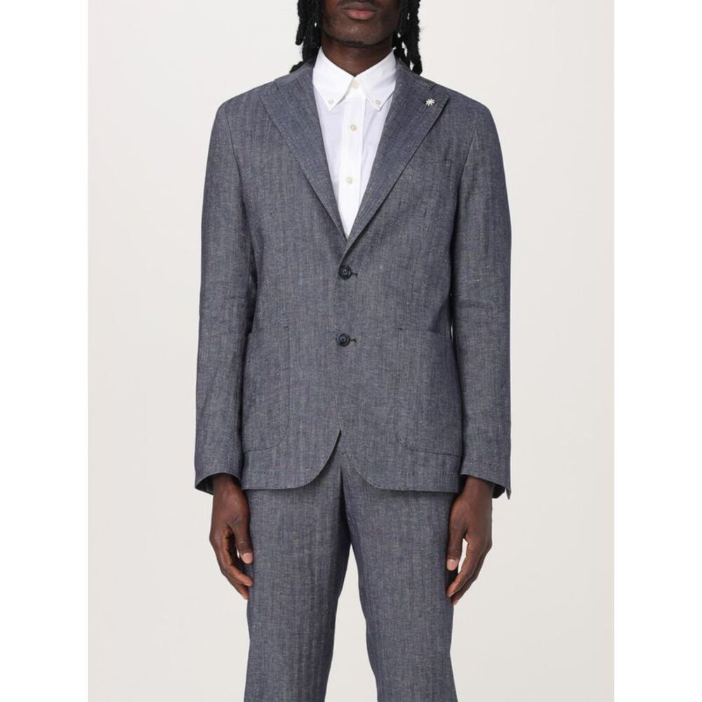 Manuel Ritz Blazer Men Blue
